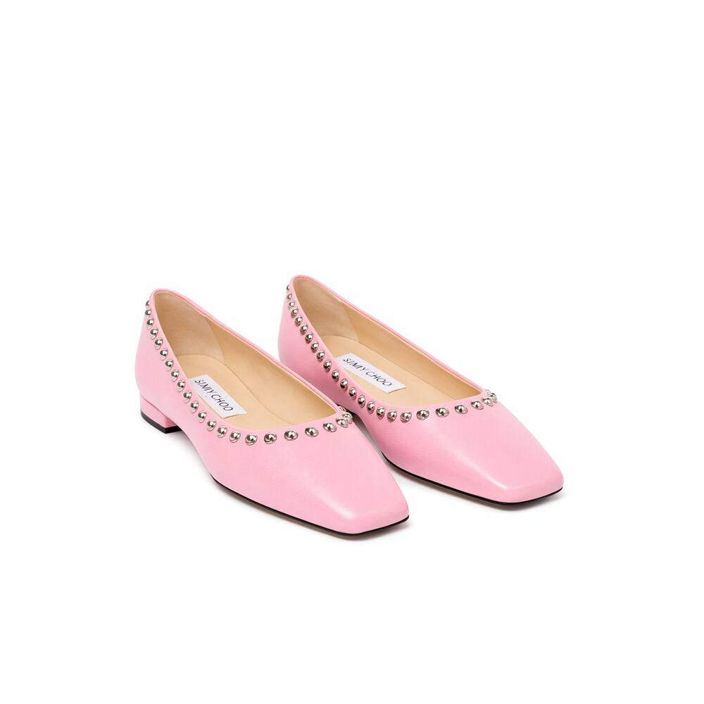 sale ends 5/14Jimmy Choo Pink Studded Flats 37.5 new